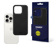 3mk HARDY Silky Leather MagCase do iPhone 15 Pro czarny - 1227926 - zdjęcie 1